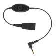 JABRA QUICK DISCONNECT (QD) TO 3.5MM PHONE CORD Online Hot Sale