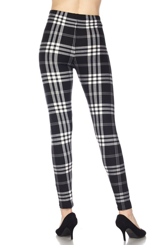 Everlasting Plaid - Women s Extra Plus Leggings Online Sale