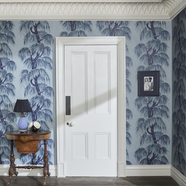 BABYLON Wallpaper Celestial Blue Sale