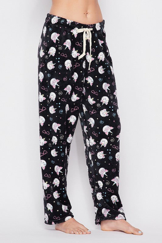 Onyx Caticorns - Women s Pajama Pants For Sale