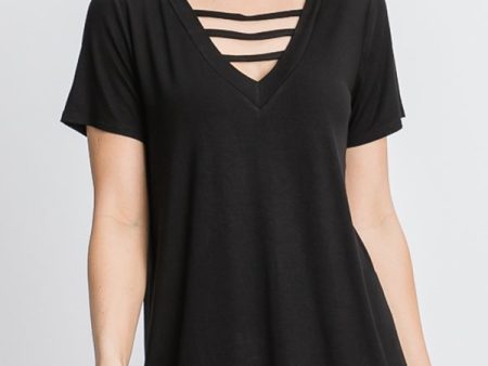 The Angie - Women s Plus Size Top in Black Fashion