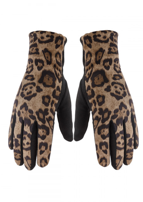 Leopard Smart Gloves Online Hot Sale