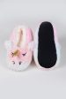 Fuzzy Unicorn Rainbow Dyed Slippers Supply