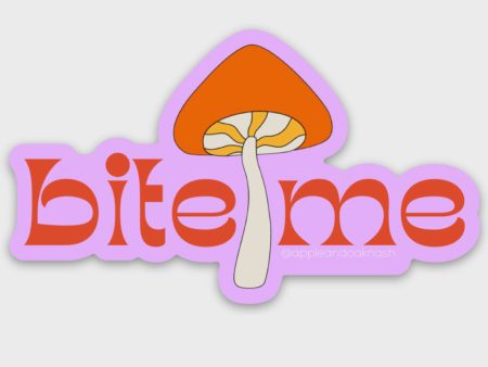 bite me sticker Sale