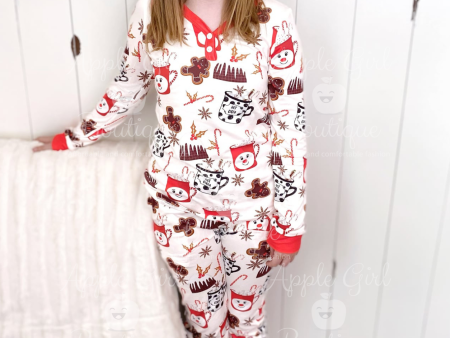 Hot Cocoa & Cookies - Kids Pajamas Supply