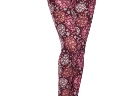 Holiday Wishes - Women s One Size Leggings Discount