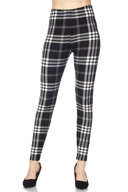 Everlasting Plaid - Women s Extra Plus Leggings Online Sale