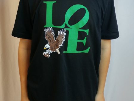 Love My Eagles Crew Neck Tee - Unisex Adult For Sale