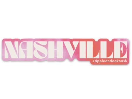 big nashville  sticker For Discount