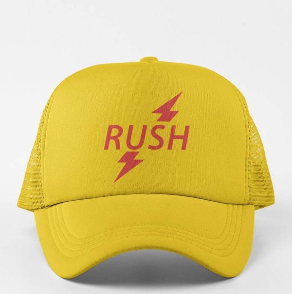 rush {popper} trucker hat Hot on Sale