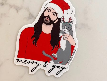 merry and gay {jvn} sticker Online Hot Sale