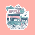 apple & oak storefront sticker Online now