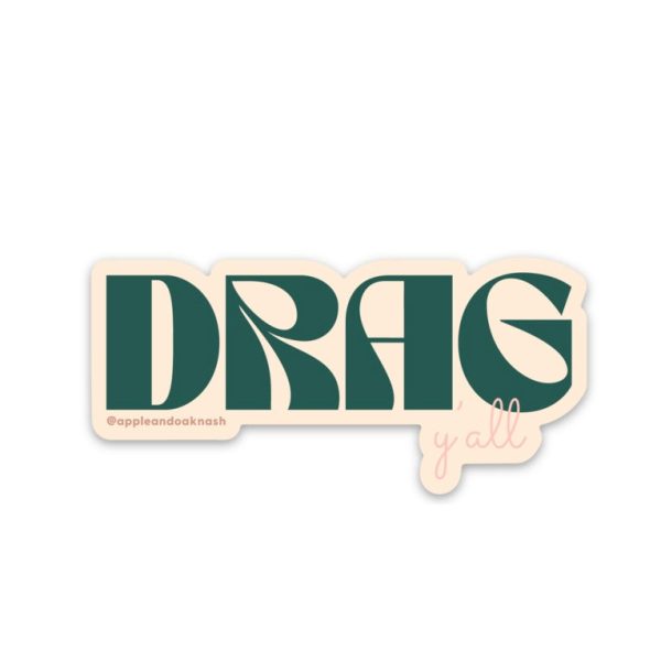 drag y’all sticker Online