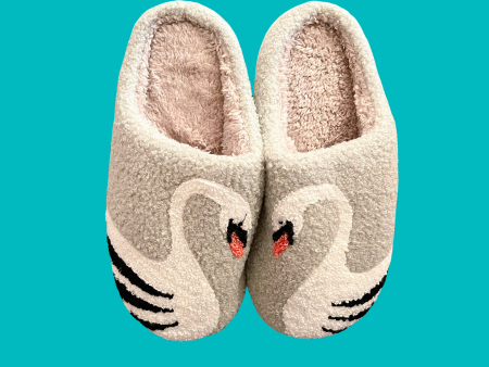 swan slippers For Sale