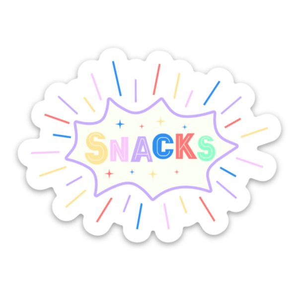 snacks sticker Online now