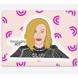 absolutely not moira sticker on Sale