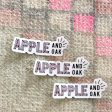 apple & oak sticker Online