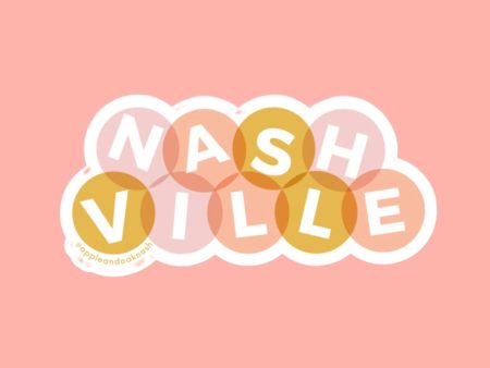 nashville bubble sticker Online now