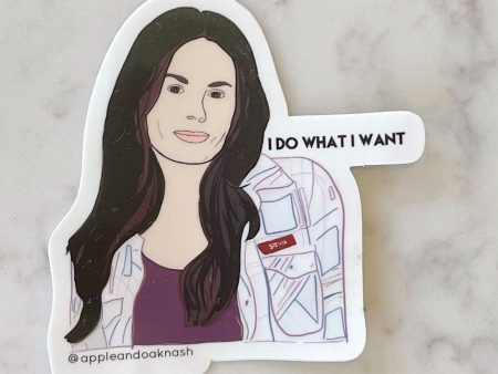 i do what i want {stevie} sticker Cheap