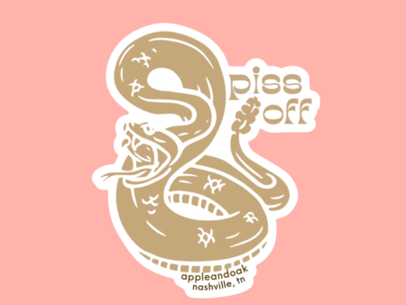 piss off sticker For Sale