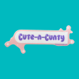 cute-n-cunty sticker Supply