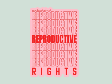 reproductive rights {grocery bag} sticker Discount